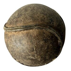 SPALDING Antique Vintage Official Leather Softball No 120PB 1920’s 1930’s In Box